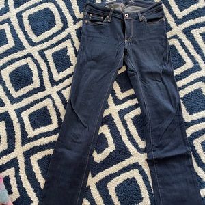 AG straight leg stretch denim jeans